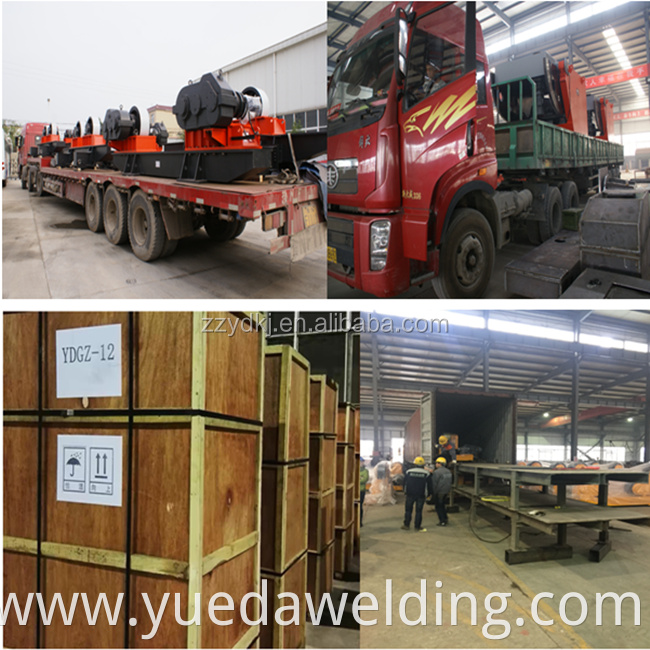 Yueda heavy duty rotating work table welding postioner